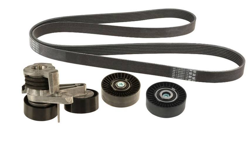 BMW Accessory Drive Belt Kit 11287628653 - INA 3084381KIT